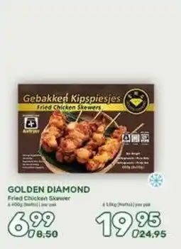 Amazing Oriëntal Golden Diamond Fried Chicken Skewers aanbieding
