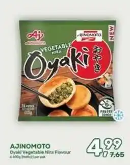 Amazing Oriëntal Ajinomoto Oyaki Vegetable Nira Flavour aanbieding