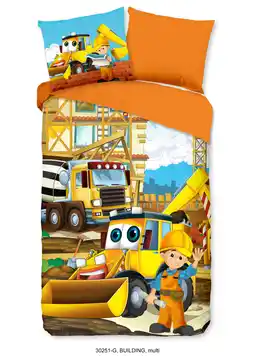 Wehkamp Good Morning katoenen dekbedovertrek 1-persoons (140x200 cm) aanbieding