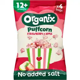 Kruidvat Organix Strawberry Puffcorn aanbieding
