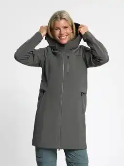 ANWB ANWB Selnes Softshellparka dames Grijs 3XL aanbieding