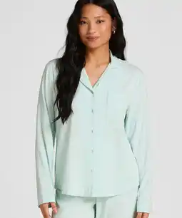 Hunkemoller Hunkemöller Jacket Jersey Essential Groen aanbieding