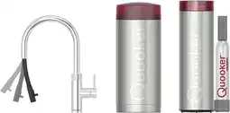 Coolblue Quooker COMBI+ & Quooker Flex Round Chroom & Quooker CUBE aanbieding