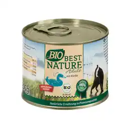 Zooplus Voordeelpakket: 12x 200g Best Nature Cats Bio Eend en Pompoen nat kattenvoer aanbieding