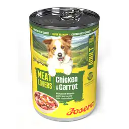 Zooplus Josera Meatlovers Menu 6 x 400 g - Kip & Wortel (nieuw Design) aanbieding
