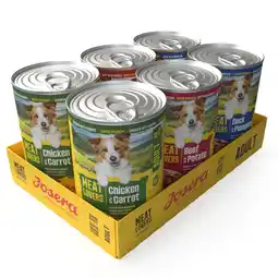 Zooplus Josera Meatlovers Menu 6 x 400 g - Mixpakket (3 Soorten, nieuw Design) aanbieding
