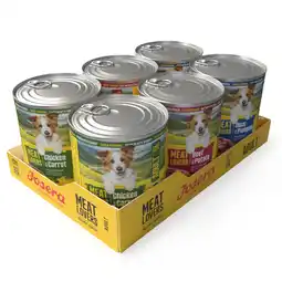 Zooplus Josera Meatlovers Menu 6 x 800 g - Mixpakket (3 Soorten, nieuwDesign) aanbieding