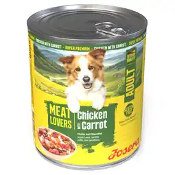 Zooplus Josera Meatlovers Menu 6 x 800 g -Kip & Wortel (nieuw Design) aanbieding