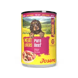 Zooplus Josera Meat Lovers Junior Menu 6 x 400 g - Rund aanbieding