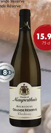 uw topSlijter Domaine de Mauperthuis Bourgogne Grande Réserve Chardonnay aanbieding