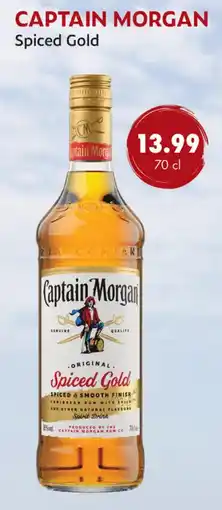 uw topSlijter Captain Morgan Spiced Gold aanbieding
