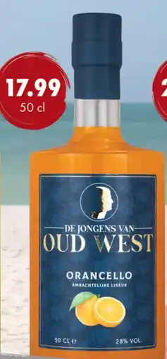 uw topSlijter de jongens van oud west orancello aanbieding