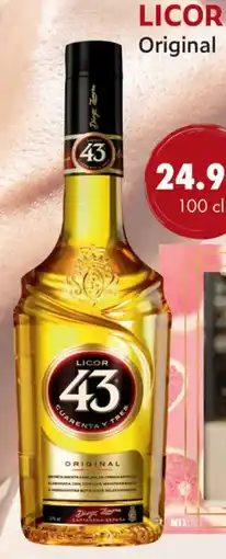 uw topSlijter Licor 43 Original aanbieding