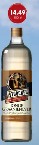 uw topSlijter Stoocker jonge graanjenever aanbieding