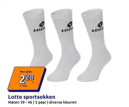 Action Lotto sportsokken aanbieding