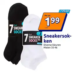 Action Sneakersokken aanbieding