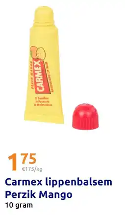 Action Carmex lippenbalsem Perzik Mango aanbieding