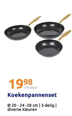 Action Koekenpannenset aanbieding