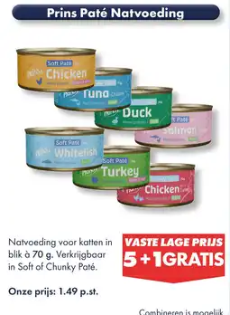 Huisdier Voordeelshop Prins Paté Natvoeding aanbieding