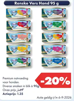 Huisdier Voordeelshop Renske Vers Hond aanbieding