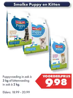 Huisdier Voordeelshop Smolke Puppy en Kitten aanbieding