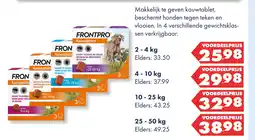 Huisdier Voordeelshop frontpro kauwtabletten aanbieding