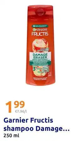 Action Garnier Fructis shampoo Damage Eraser aanbieding