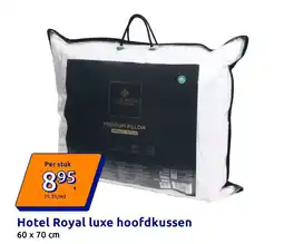 Action Hotel Royal luxe hoofdkussen aanbieding