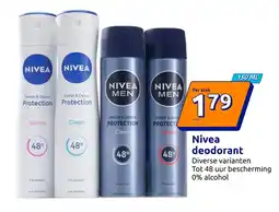 Action Nivea deodorant aanbieding
