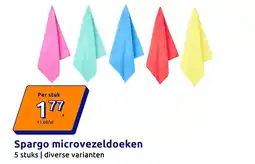 Action Spargo microvezeldoeken aanbieding