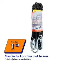 Action Elastische koorden met haken aanbieding