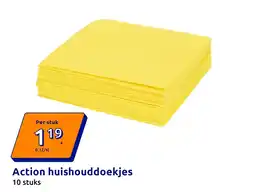 Action Action huishouddoekjes aanbieding
