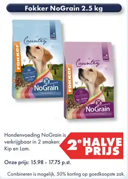 Huisdier Voordeelshop Fokker NoGrain aanbieding