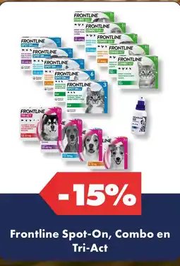 Huisdier Voordeelshop Frontline Spot-On, Combo en Tri-Act aanbieding