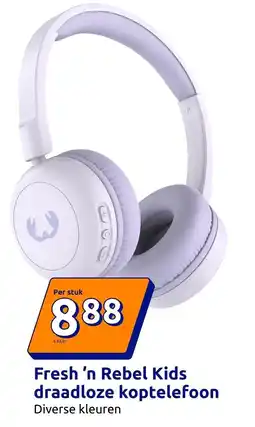 Action Fresh 'n Rebel Kids draadloze koptelefoon aanbieding