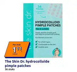 Action The Skin Dr. hydrocolloïde pimple patches aanbieding