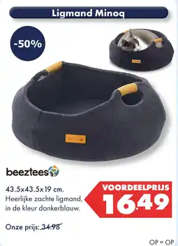 Huisdier Voordeelshop beeztees ligmand minoq aanbieding
