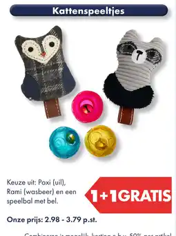 Huisdier Voordeelshop Kattenspeeltjes aanbieding