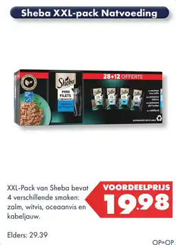 Huisdier Voordeelshop Sheba XXL-pack Natvoeding aanbieding