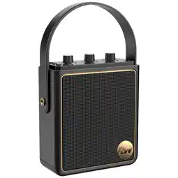 MediaMarkt Peaq Ppa 540-rw Iconic Vibe 5 Retro Bluetooth Speaker Zwart aanbieding