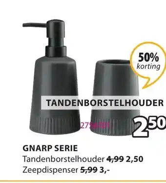 Jysk Gnarp serie aanbieding