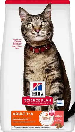 Pets Place Hill's Science Plan Adult - Kattenbrokken - Zalm 3 kg aanbieding