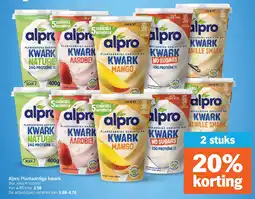 Albert Heijn Alpro Plantaardige kwark aanbieding