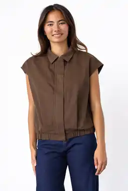 Wehkamp SisterS Point bodywarmer - bruin aanbieding