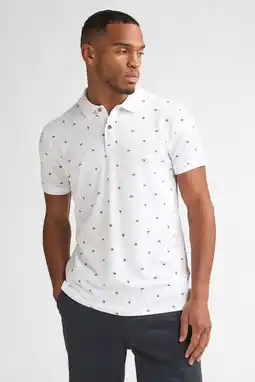 Wehkamp Petrol Industries regular polo wit aanbieding
