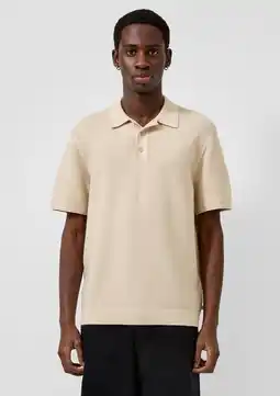 Wehkamp QS regular polo beige aanbieding