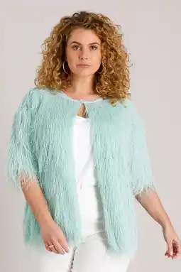 Wehkamp Yest Curve gebreid vest mintgroen aanbieding
