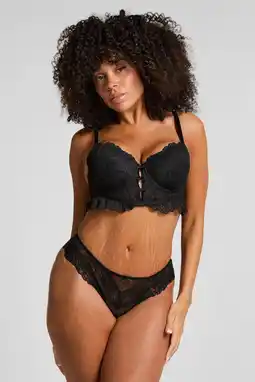 Wehkamp Hunkemöller brazilian Posie zwart aanbieding