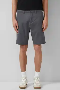 Wehkamp s.Oliver regular chino short grijs aanbieding