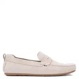 Wehkamp Tommy Hilfiger suède mocassins beige aanbieding